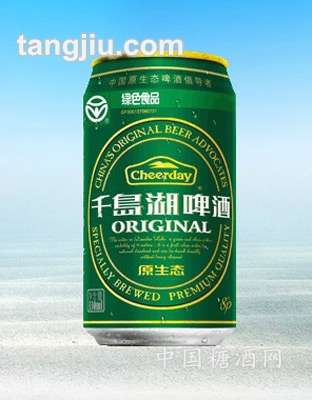 千岛湖啤酒原生态330ml
