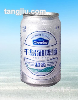 千岛湖啤酒超爽330ml