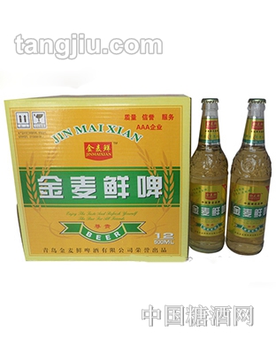 金麦鲜啤尊贵8度500ml