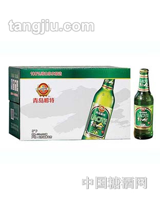 崂特绿金啤酒330ml