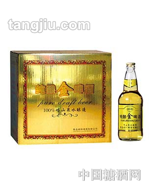 崂特纯酿金啤酒礼盒