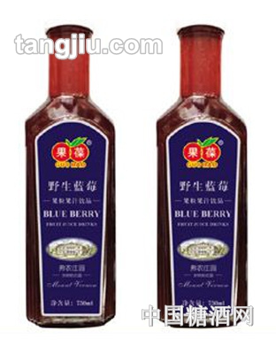 果葆弗农庄园蓝莓果汁750ml