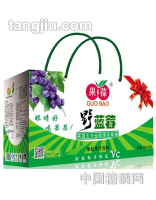 果葆蓝莓果汁300ml