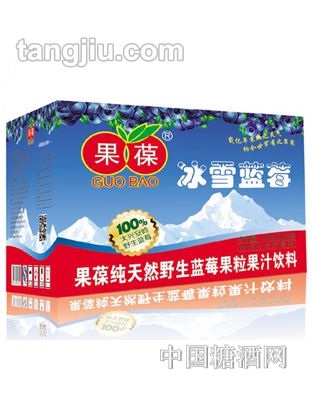 果葆冰雪蓝莓果汁300ml