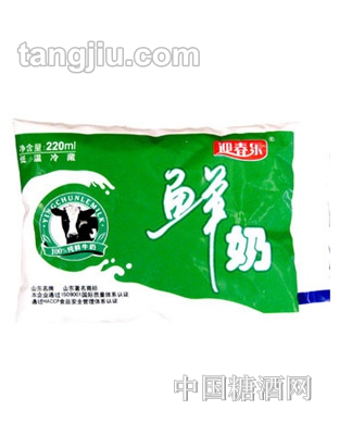 迎春乐鲜奶220ml