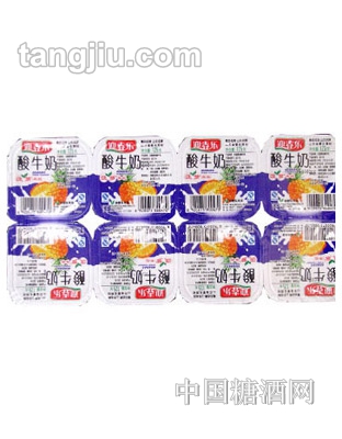 迎春乐菠萝酸牛奶(果粒)
