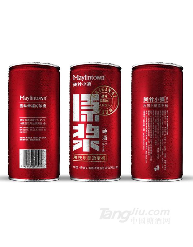 美林小镇原浆啤酒1L