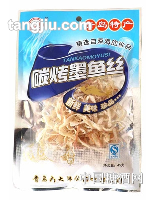 凤湾炭烤墨鱼丝45g