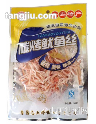 凤湾炭烤鱿鱼丝50g