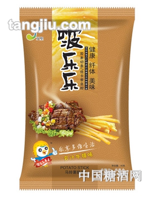 啵乐乐马铃薯脆条（多汁牛排味）40g