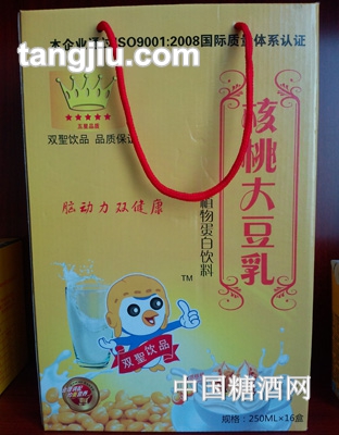 双圣核桃大豆乳礼盒250ml
