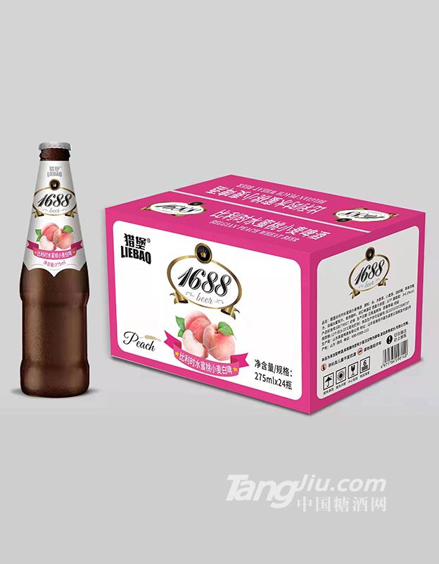 猎堡1688-比利时水蜜桃小麦啤酒275ml