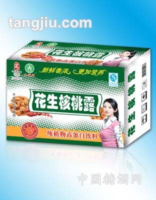 花生核桃露绿色箱装