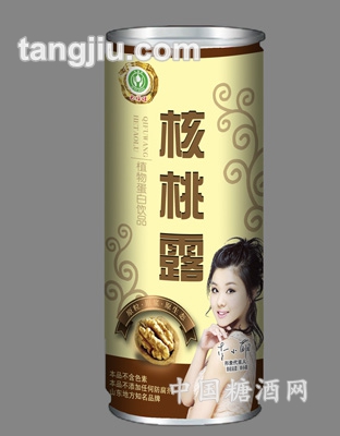 核桃露铁罐装