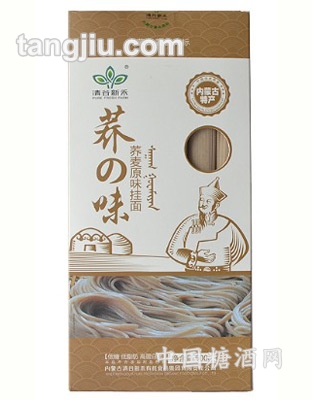 荞之味荞麦原味挂面600g