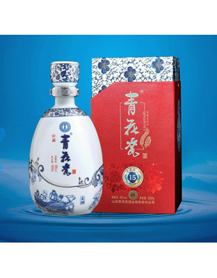 青花瓶十五年陈酿