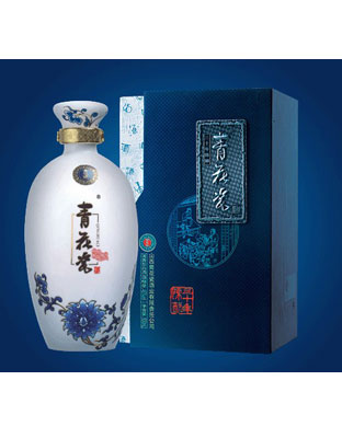 青花瓶三十年陈酿-年份酒
