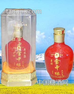 雪中缘红瓶原浆