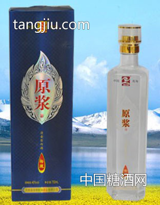 750蓝盒原浆酒