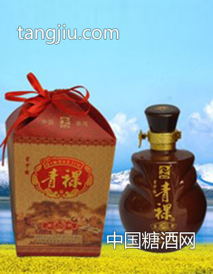 雪中缘青稞酒20年
