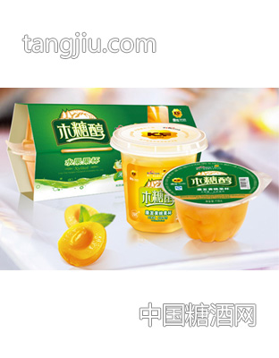 黄桃果汁罐头
