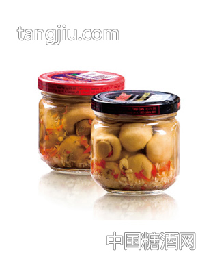 调味双孢菇罐头