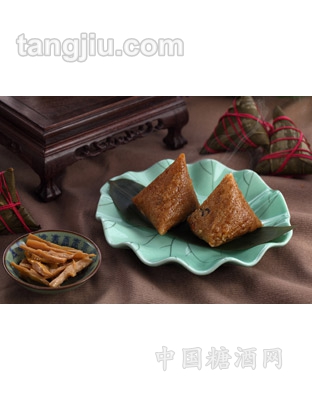 笋干咸肉粽