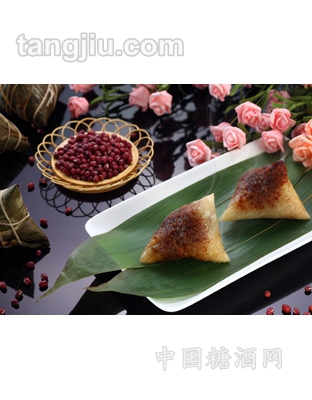 玫瑰细沙粽