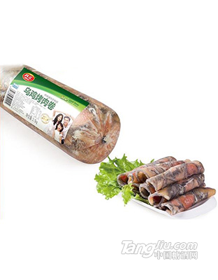 乌鸡烤肉卷