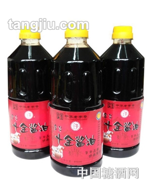 全华十全酱油（三级）850ml