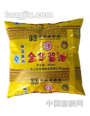 全华酱油（三级）400ml
