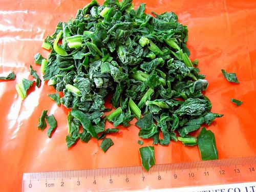 冻菠菜