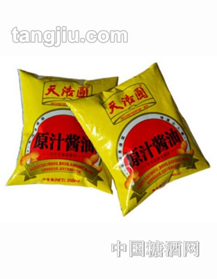 天浩圆原汁酱油350ml