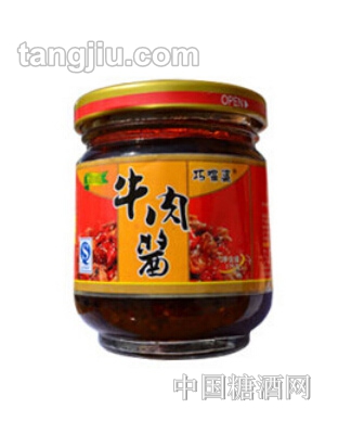 巧嘴婆香辣味牛肉酱175g