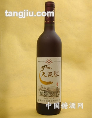 天浆红干红石榴酒
