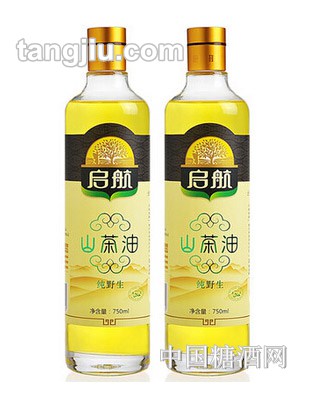 启航野山茶油750ml