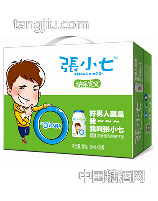 100ml男版张小七乳酸菌礼品箱