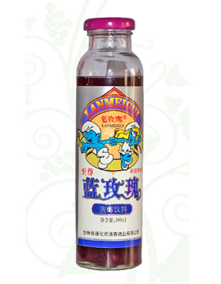 蓝莓饮料-蓝玫瑰