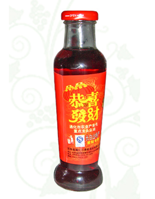 蓝莓饮料-恭喜发财