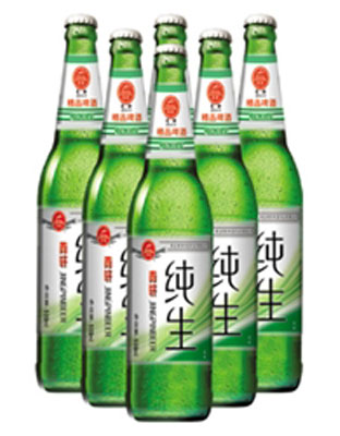 QX-66-低价纯生塑包啤酒