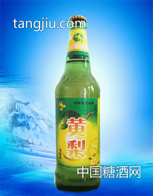 500ml绿瓶黄梨味-山东蓝发饮品