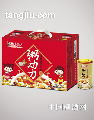 青援粥动力桂圆莲子八宝粥360g