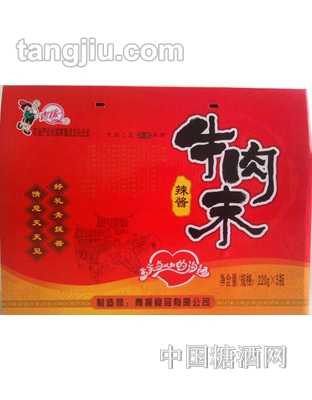 青援牛肉末辣酱220g