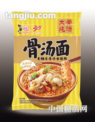 青援骨汤面香辣牛骨味方便面