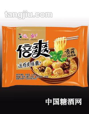 青援倍爽香菇炖鸡面119g