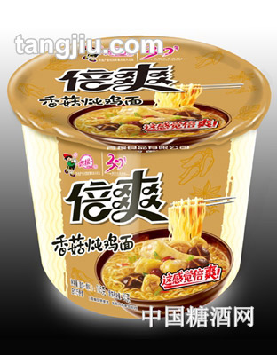 青援倍爽香菇炖鸡面108g