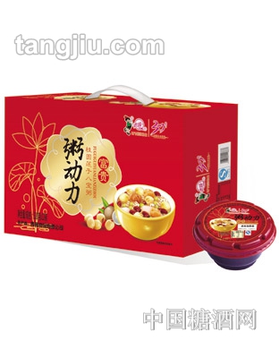青援粥动力富贵桂圆莲子八宝粥320g