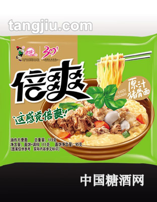 青援倍爽原汁猪骨面115g