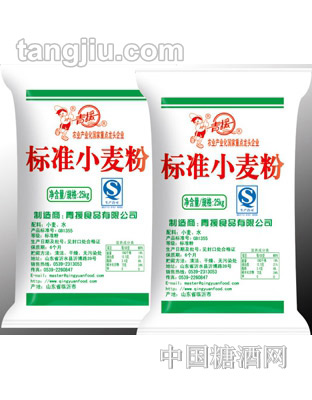 青援标准小麦粉25KG