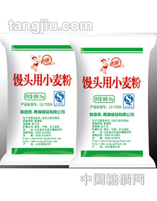 青援馒头小麦粉25KG